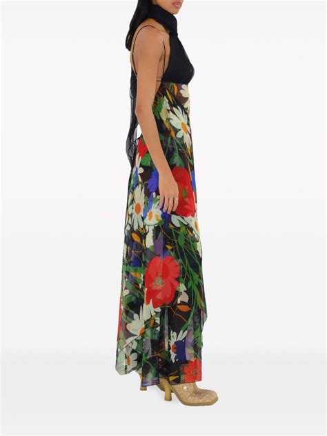 burberry maxikleid